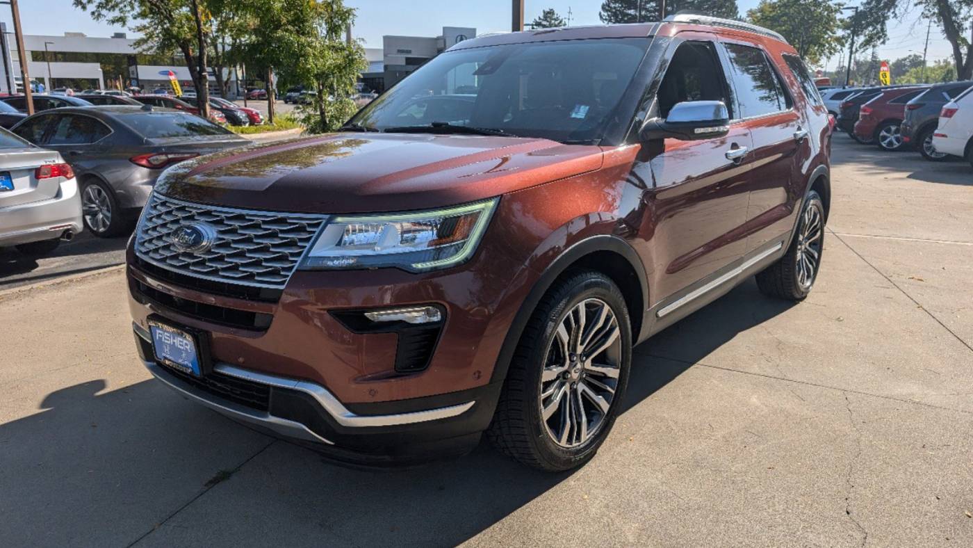 2018 ford explorer platinum