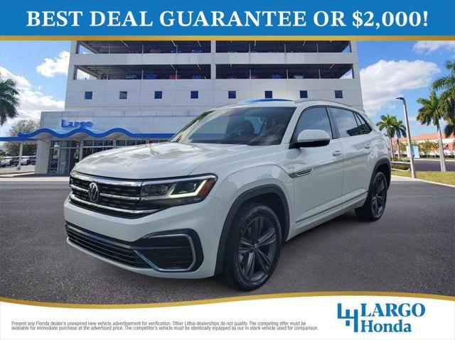2021 volkswagen atlas cross sport 3.6l v6 se w/technology r-line