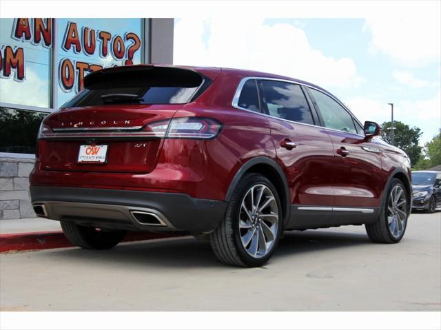 2019 lincoln nautilus reserve