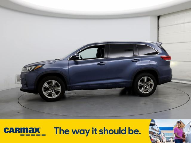 2017 toyota highlander limited