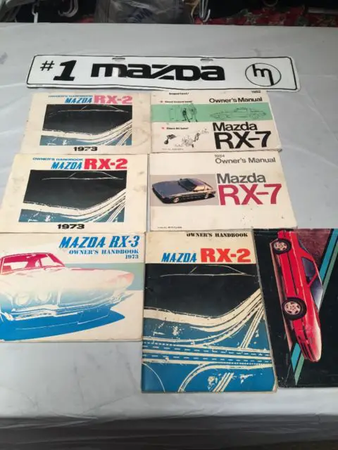 mazda rotary old school manuals
