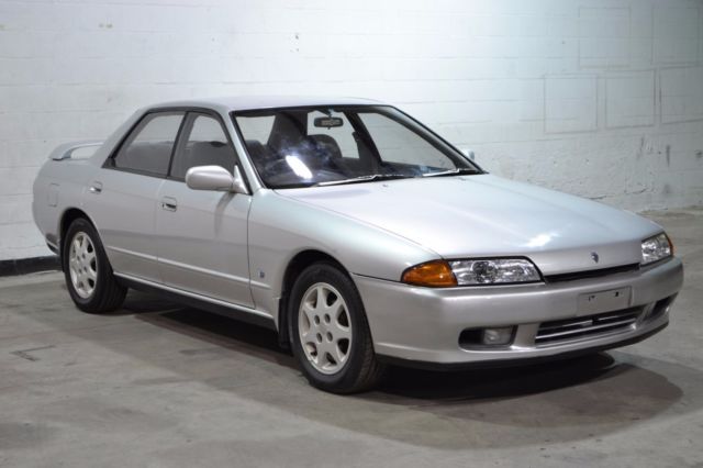 1992 nissan skyline gts -- silver - rb20de - automatic - 36k miles - 6 cylinder