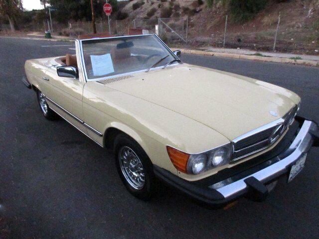 1978 mercedes-benz sl-class 450 sl 39,575 miles automatic