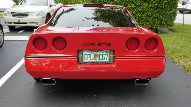 1988 red on red corvette only 40k miles, excellent condition!