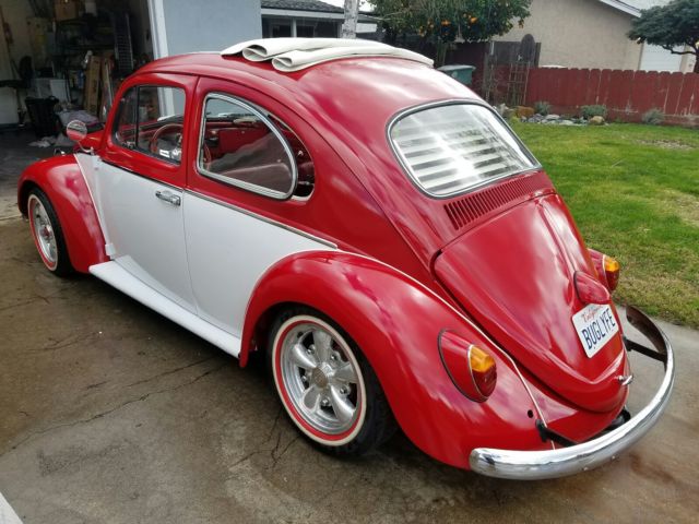 1963 volkswagen bug ragtop in central california