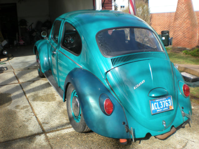 1966 volkswagen beetle classic vw for parts or rat rod