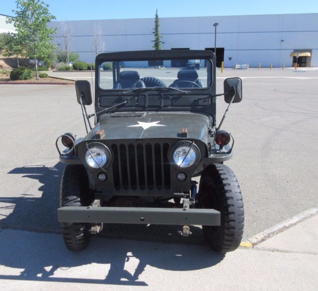1952 willy's m38 military jeep