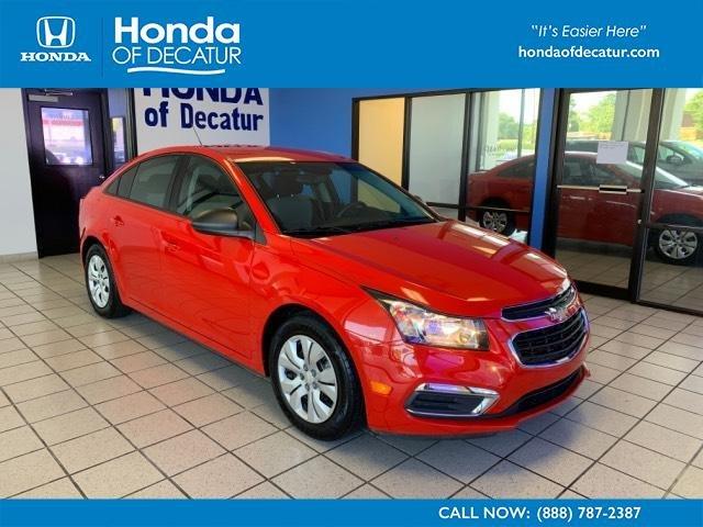 used 2015 chevrolet cruze ls decatur, al 35601 for sale in decatur, alabama