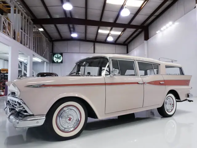 1959 amc rambler 6 cross country wagon custom | rare 6-passenger wagon