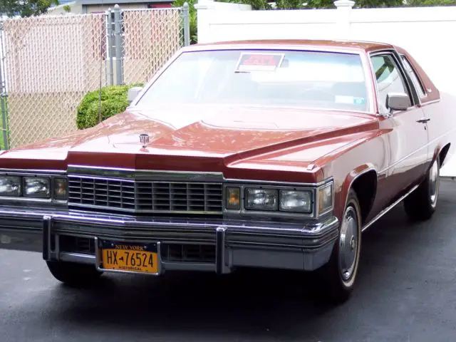 1977 cadillac coupe deville ,no resereve, 53k miles , loaded , garaged ,clean