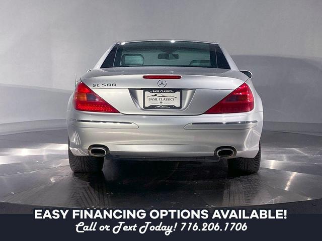 2004 mercedes-benz sl-class sl500 roadster