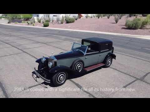 1933 rolls-royce phantom ii in phoenix, arizona