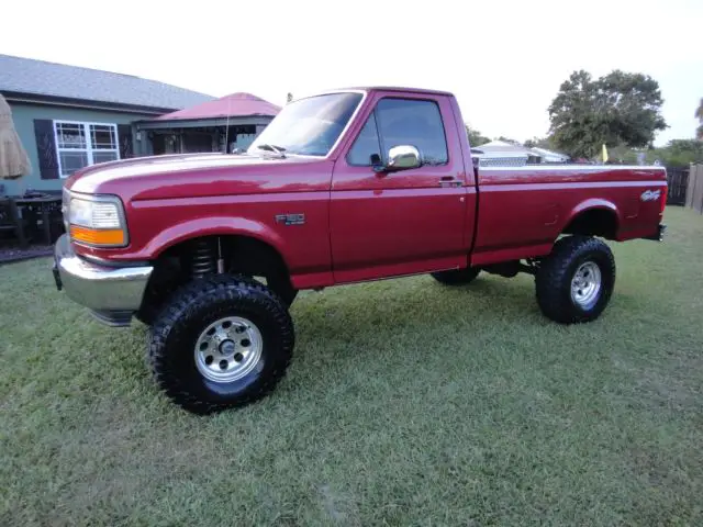 1994 ford f-150 lifted 4x4 florida beauty auto straight 6 35" tires