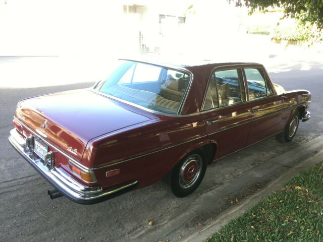 mercedes benz 280se 4.5 sedan 1972 v8 automatic