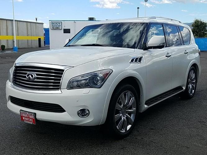 used 2012 infiniti qx56 4wd wenatchee, wa 98801 for sale in appleyard, washington