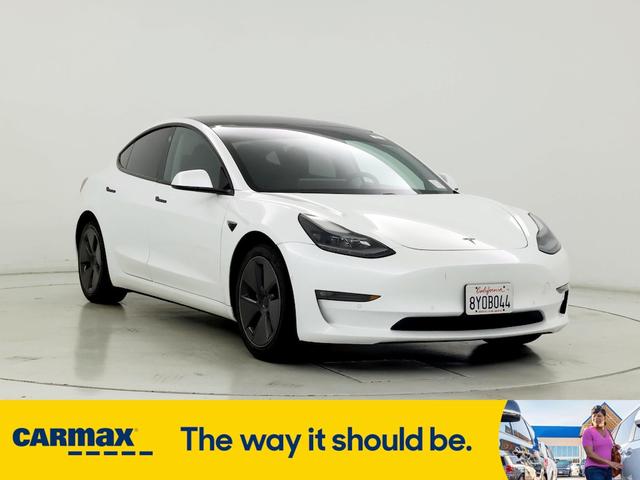 2021 tesla model 3 standard range plus