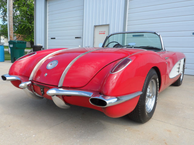 1958 corvette stingray convertible four speed 283 engine