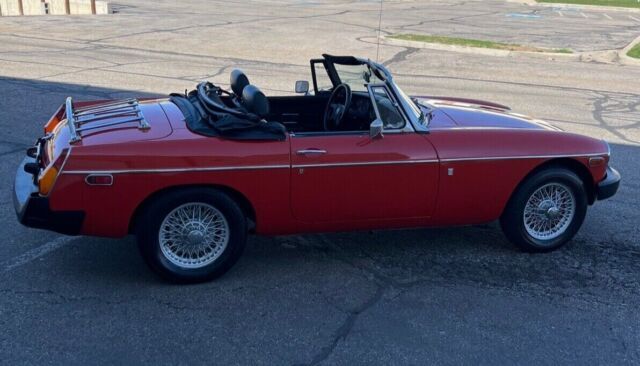 1977 mg b convertible red rwd manual mg b no reserve!