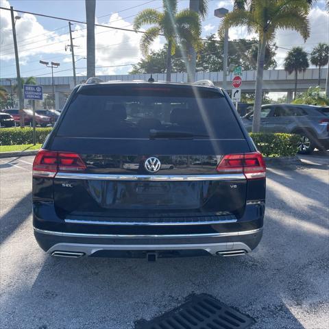 2018 volkswagen atlas 3.6l sel