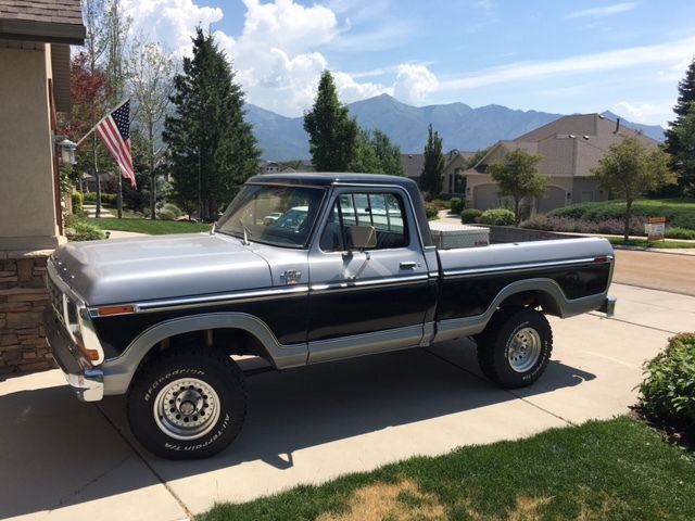 1979 ford f-150 4x4 short wheelbase pickup truck
