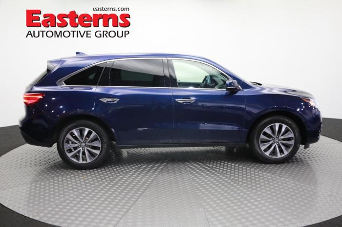 used 2016 acura mdx sh-awd w/ technology package rosedale, md 21237 for sale in baltimore, maryland