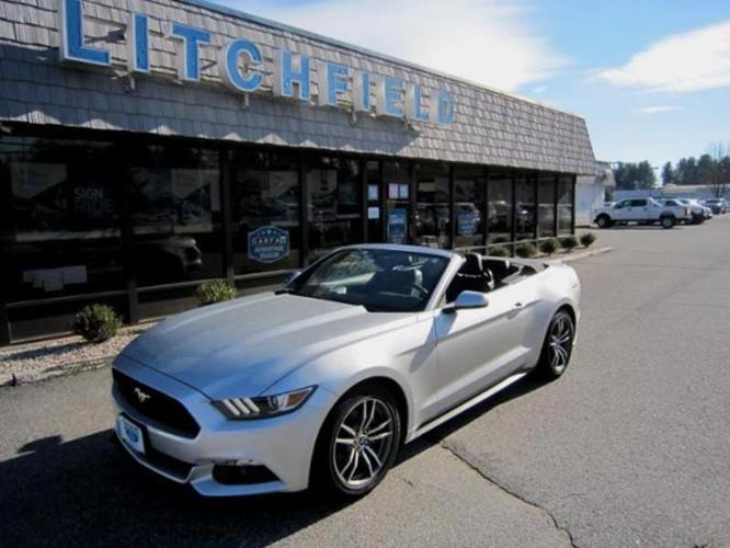 2016 ford mustang ecoboost premium ecoboost premium 2dr convertible for sale in litchfield, connecticut