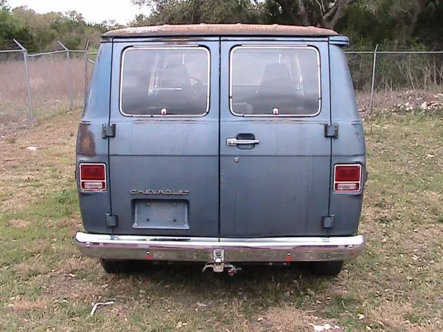1975 chevy "shorty" g10 van