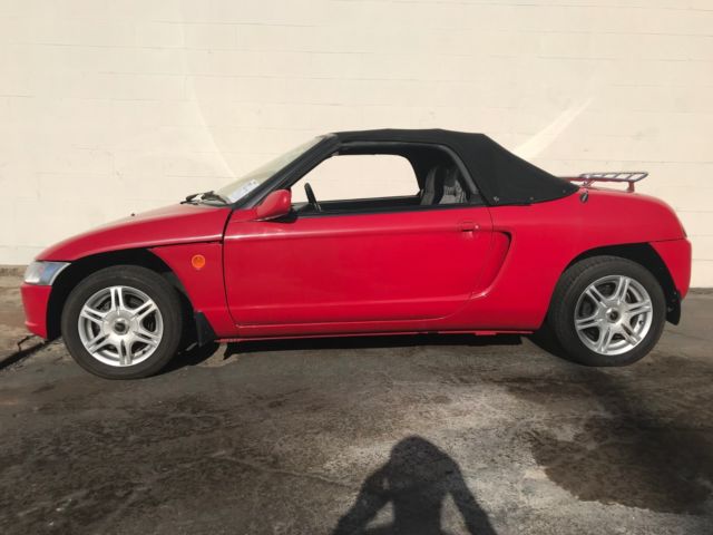 1989 honda beat convertible right-hand drive 44000 miles 5 speed manual jdm