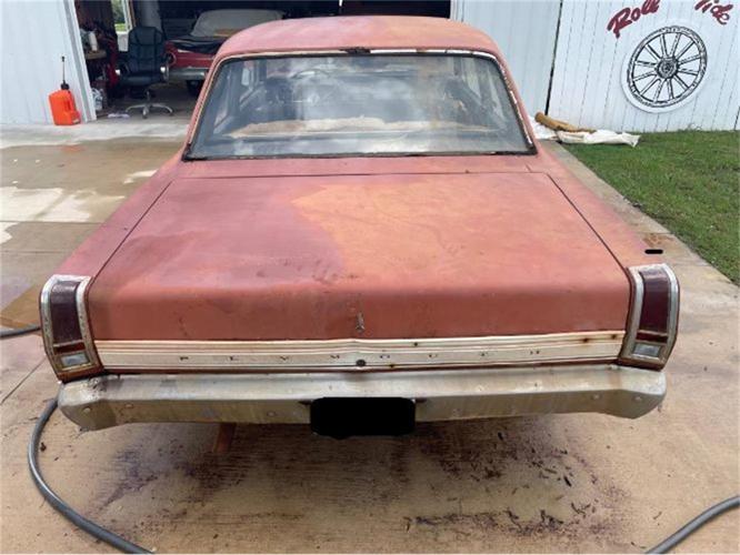 1967 plymouth valiant in cadillac, michigan