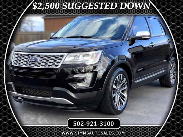 2016 ford explorer platinum