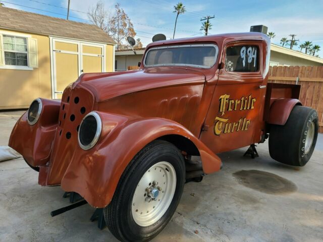 1936 willys truck, real deal steel gasser style survivor,barn find drag/race car