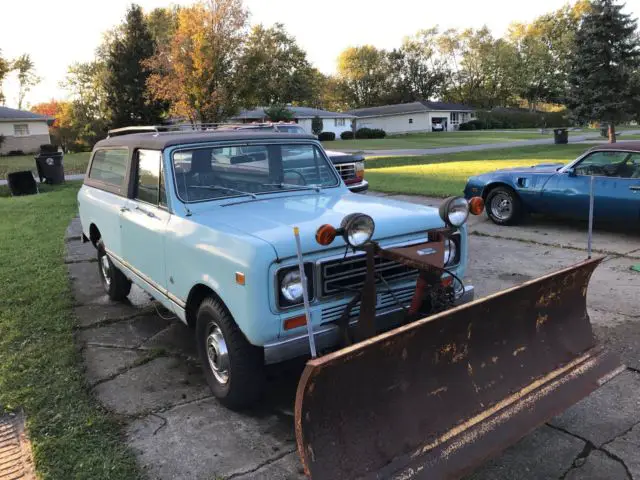 1977 international harvester scout 40,498/actual miles no reserves!!