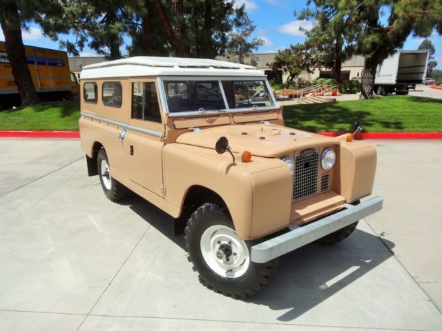 1962 land rover series iia 109, video included