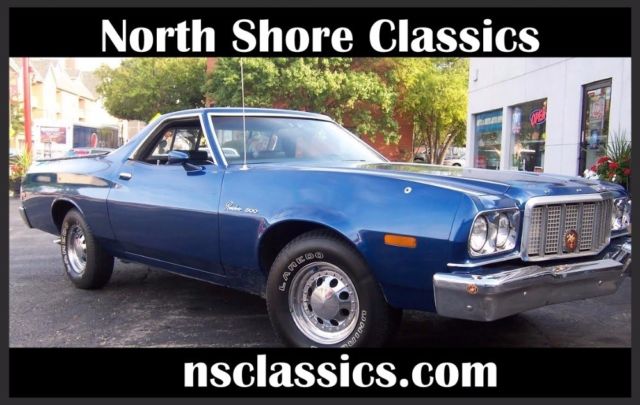 1975 ford ranchero, blue with 74,904 miles available now!