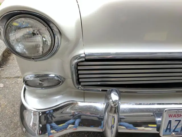 1955 chevy belair 2 door hardtop-327 engine-dual carburetors