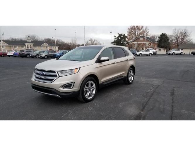 2017 ford edge titanium titanium 4dr crossover for sale in arkansas city, kansas