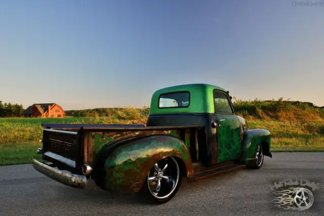 restomod 3100 chevy hot rat street rod pro touring patina shop truck c10 hotrod
