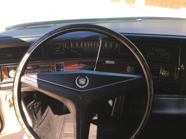 1973 cadillac eldorado coupe - 27,600 actual miles - stored for 35 years!!