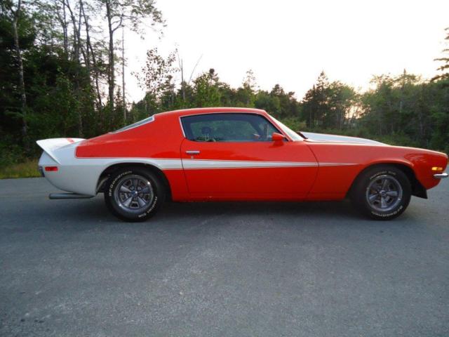 1970 camaro z28 orange with white stripes older restoration mint condition 4 spd