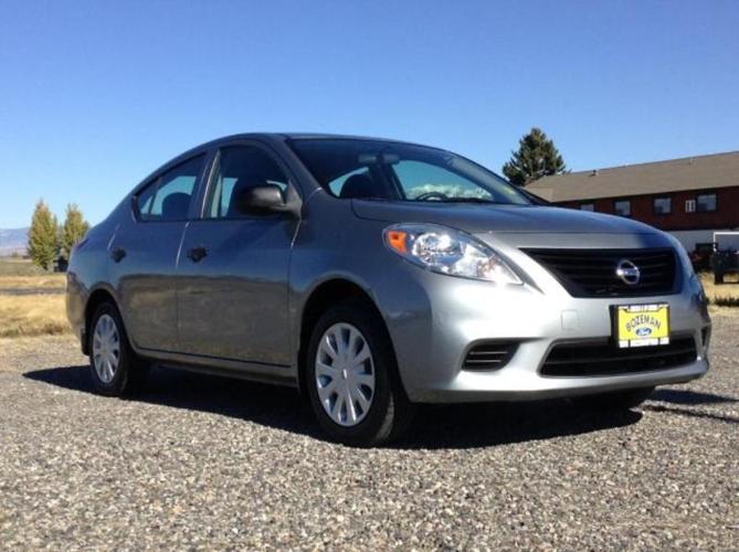 2012 nissan versa 1.6 s 1.6 s 4dr sedan 5m for sale in bozeman, montana