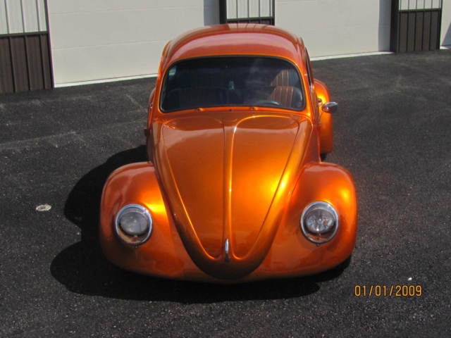 up for auction - 1975 beetle classic/modified backdated to pre '67 body style