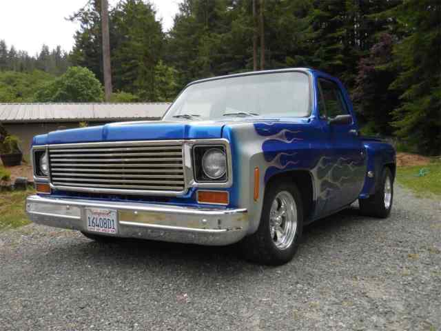 1973 chevrolet c10 rust free lifetime california custom truck "no reserve"