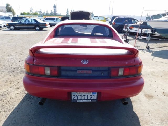 c 1991 toyota mr2 2.2l i4 16v manual no reserve