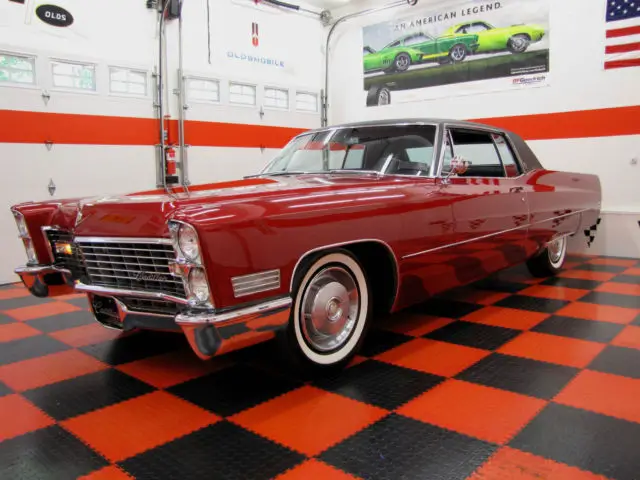 1967 cadillac coupe deville 57k orig miles califorina car stunning restoration
