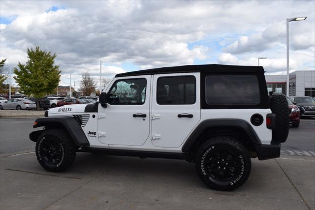 2021 jeep wrangler willys