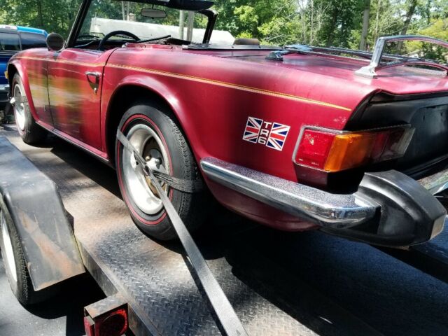 1976 triumph tr6, low reserve