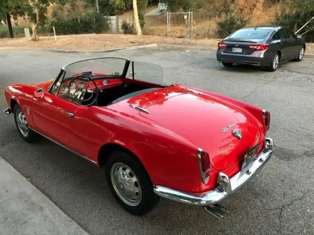 1963 alfa romeo giulietta spider