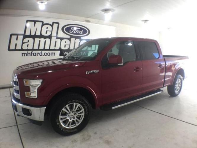 2016 ford f-150 lariat 4x4 lariat 4dr supercrew 6.5 ft. sb for sale in wichita, kansas