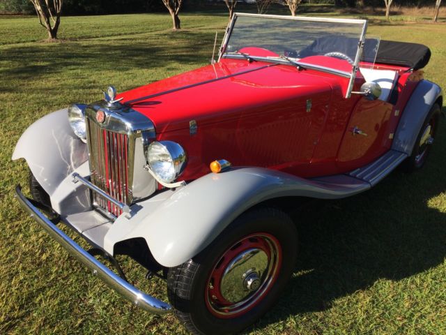 1967 mg-td kit car red
