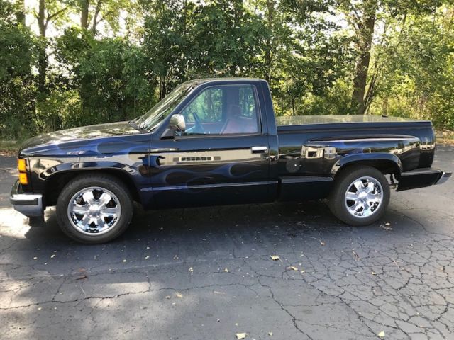 1994 gmc sierra regular cab short bed stepside pickup- show quality paint